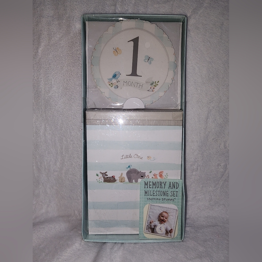 Baby Milestone Photo Memory Set